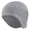 Gray, variant on Fuzz Ear Flap Beanie Hat for Men Thermal Windproof Winter Skull Cap with Ear Covers Dark Gray Free Size