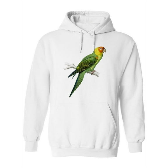 Parrot On A Branch Hoodie Women -SPIdeals Designs, Female 3X-Large