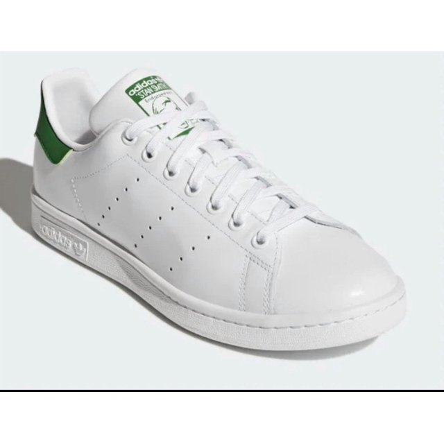 Adi-das Stan Smith Casual Sneaker Men's Size US 8 Cloud White/Green