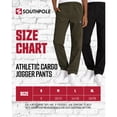 thumbnail image 6 of Southpole Boys Jogger Pants - 2 Pack Lightweight Tech Woven Athletic Cargo Jogger Pants (S-XL), 6 of 7