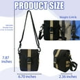 thumbnail image 5 of Egoelife Eco-Friendly Cross-body Bag for Women Men, Small Shoulder Purse Waterproof Travel Bags, Fashion Women Men Handbag for Casual, 5 of 7