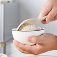 cpengpj Freestanding Silicone Rice Paddle, Non-Stick Textured Surface ...