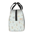 thumbnail image 4 of Pastel Elephant Star Lunch Bag Thick Aluminum Foil Tote Cooler for Women Work Picnic Gift, 4 of 7