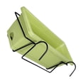 thumbnail image 2 of Guardoinrt Balcony Planter For Railing Window Box Planter Hanging Railing Flower Pot Vase Basket Balcony green, 2 of 6