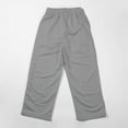 thumbnail image 6 of CAICJ98 Girls Cotton Sweatpants Side Striped Wide Leg Pants with Pockets Sports Trousers Girls Sweat Pants (Grey,9-10 Years), 6 of 7