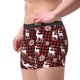 thumbnail image 2 of Fotbe Plaid Reindeer Snowflakes Calzoncillos Tipo Boxer con Bolsa de Soporte Total para Hombre, X-Temp Fresco, Transpirable y de Secado Rápido-Small, 2 of 5