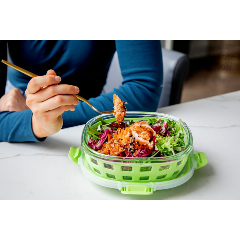 Ello Duraglass 10-Piece Set Meal Prep Glass Food Storage Containers (Fruit Salad)