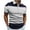 Gray T Shirt for Men, variant on hopeusnice Men's Striped Shirts Summer Lightweight Short Sleeve Dress Shirts Slim Fit Lounge Tee Workout Activewear Zipper Lapel Tops Casual Clothing for Male Green L