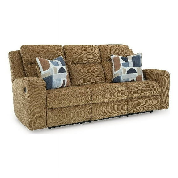 Signature Design by Ashley Furniture Kanlow Brown Reclining Sofa