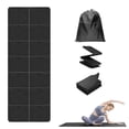 thumbnail image 1 of Tapete plegable de yoga para viajes de 72 pulgadas de largo x 24 pulgadas de ancho x 0.24 pulgadas de grosor, tapete plegable de yoga de 6 mm de grosor, antideslizante  ejercicio Pilates con bolsa, 1 of 7