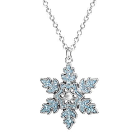 Disney Frozen Snowflake Pendant, 16