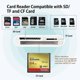 thumbnail image 4 of Cf Sd Tf Lightning Card Reader Adapter For Apple - High-speed Data Transfer, 4 of 5