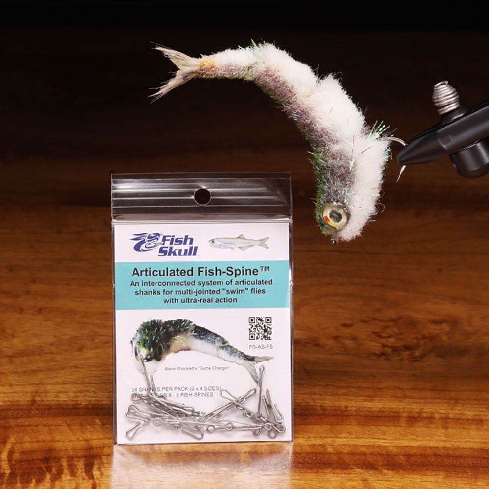 Fish Skull Articulated Fish Spine Fly Tying Materials