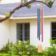 thumbnail image 6 of BSHAPPLUS® 32" Wind Chimes for Outside,Memorial Wind Chimes with 6 Colorful Aluminum Tubes and S Hook,Clearance Wind Chimes for Home Garden Hanging Decor,Window Wind Bells, 6 of 11