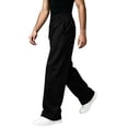 thumbnail image 5 of MXALUOB Men's Wide Leg Sweatpants Open Bottom Straight Leg Drawstring Fashion Pants with Pockets Loose Fit Full Length Athletic Pant, 5 of 7