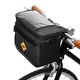 thumbnail image 4 of Portaequipajes Bolsa térmica para bicicleta con aislamiento de ciclismo Bolsa para manillar de bicic RZAHUAHU Portaequipajes, 4 of 7