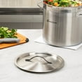 thumbnail image 4 of Met Lux Stainless Steel Sauce Pan Lid - Fits 7.5 and 13.5 qt - 1 count box, 4 of 11