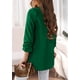 thumbnail image 2 of Blazer PRETTYGARDEN de poliéster verde casual para mujer, 2 of 6