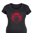 thumbnail image 3 of Marvel Spider-Man - Silhouette - Maternity Scoop Neck Graphic T-Shirt, 3 of 5