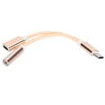 thumbnail image 4 of Loewten 2 In 1 Audio Adaptor, High Hardness Phone Audio Adapter For Enjoying Music Experience, 4 of 8