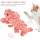thumbnail image 5 of 1 Uds. Juguete De Langosta Flexible para Gatos Y Perros Pequeños - Juguete para Gatos Activado por Movimiento Móvil - Regalo De Juguete para Gatos Lavable Suave Recargable USB,32*20*7.8cm, 5 of 5