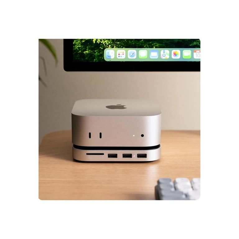 Mac Mini M4 Stand Hub with SSD Enclosure, 3.2 Gen 2 Type C, 1.25