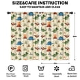 thumbnail image 2 of Blackout Kids Curtains,Dinosaur and BE WILD Pattern Childrens Insulated Curtains Set Of 2,Bedroom Essentials,Toddler Room Decor 52"x84", 2 of 5