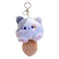 thumbnail image 3 of Colgante de muñeco de peluche Yinane Llavero de animal de peluche 9,5 cm x 14,6 cm, 3 of 8