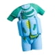 thumbnail image 4 of Traje de baño de flotación para niños, lindo traje de baño de manga corta ligero con diseño de dinosaurio verde 110 centímetros, 4 of 9