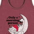 thumbnail image 3 of Garfield - Only A Morning Person On Christmas - Women's Racerback Tank Top, 3 of 5