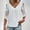 White, variant on BAODANN Women's T Shirt Lace Cut Out Plain Daily Half Sleeve V Neck Basic Regular Top Woman's Shirts Women's Loose Fit Tees Women Tees and Tops Womens Long Sleeve Layering Shirt Long Sleeve Layering