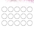 thumbnail image 3 of CIMAXIC 100Pcs Loose-Leaf Connective Rings DIY Opening Connective Hoops Binding Rings (Inner Diameter 25mm Outer Diameter 30mm),1.18"X1.18"X0.09", 3 of 4