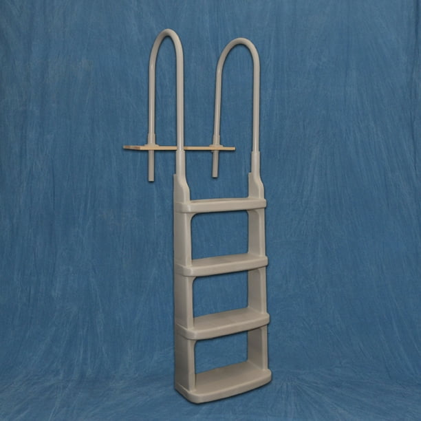 pool deck ladders above ground