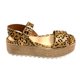 thumbnail image 2 of Sandalia alpargata para mujer animal print MAKKARENA Alpargata para mujer animal print oro, 2 of 4