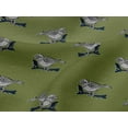 thumbnail image 4 of oneOone Viscose Jersey Fabric Branch & Bird Block Print Fabric BTY 60 Inch Wide, 4 of 4