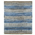 thumbnail image 4 of Fabstyles Handmade Recycled Denim Indigo Area Rug, 4 of 5