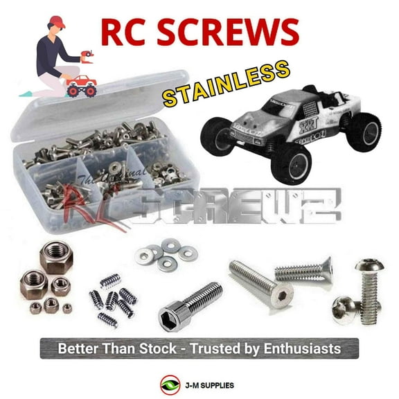 RCScrewZ Stainless Screw Kit los006 for Team Losi XX-T , 1/10th Truck #LOSA0070 | SET