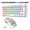 L500W T66W, variant on Wireless keyboard mouse combo Bluetooth key board  60% kit 2.4Ghz computer white Gamer keyboards Mice combos set teclado pc