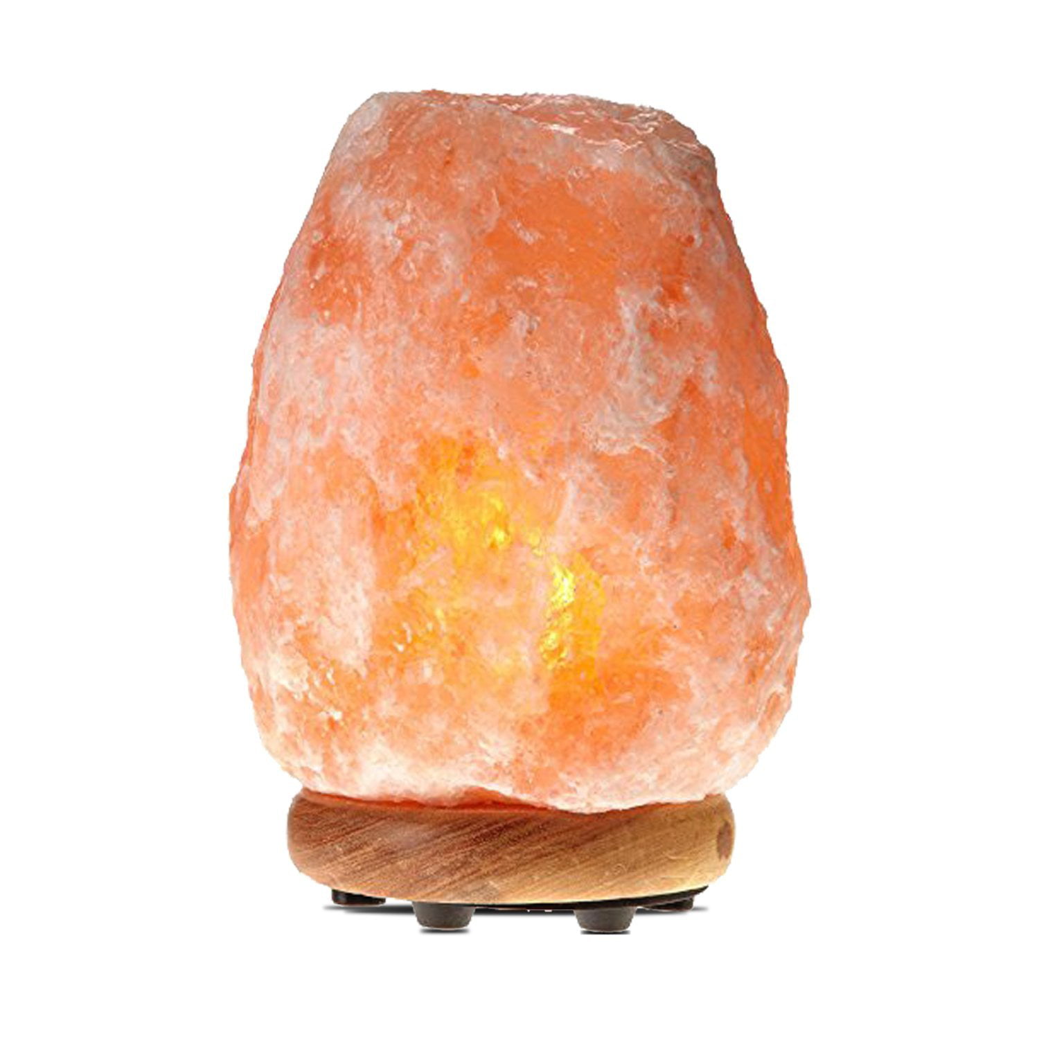 Himalayan Salt Lamp Crystal Pink Salt Basket Healing Ionizing Holistic Organic,F 