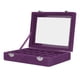 thumbnail image 5 of Joyero Pequeño De Terciopelo, Organizador Con 24 Compartimentos, Joyero, Caja De Almacenamiento Para Pendientes Y Anillos, Joyero Con Cerraduras, 5 of 7