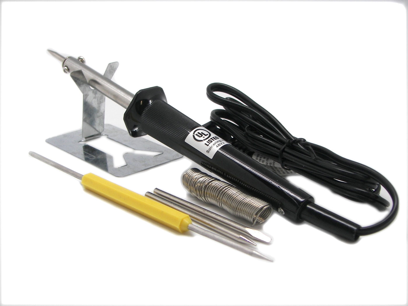 110V Heat Pencil Tip Welding Solder Soldering Iron Electronic Tools Kit Set