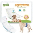 thumbnail image 1 of Forros de pañales para perros JOCCIK, supersuaves y absorbentes, 100 unidades, 1 of 6