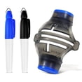 thumbnail image 2 of LJNYFDC Lightweight Golf Ball Marker Golf Line Blue/Red Drawer 360 Degree Scribing Clip Professional Line Drawing Set Ball Alignment Putting 3 Pieces, 2 of 6