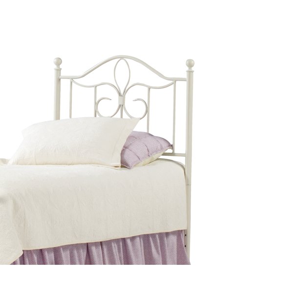 Hillsdale Furniture Westfield Full Metal Headboard with Frame, Off