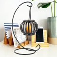 thumbnail image 2 of 1pc Candle Holders Iron Tea Light Holder Birdcage Candle Holder Desk Topper Candle Shelf Wrought Iron Candle Holder Candlestick, 2 of 5