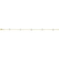 thumbnail image 2 of 14K Yellow Cultured White Freshwater Pearl 5-Station 7" Bracelet CH184:137793:P, 2 of 2