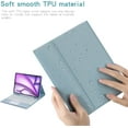 thumbnail image 7 of Touch Keyboard Case for iPad Air 13-inch (M3) 2025, (M2) 2024 with Pencil Holder - Magnetically Detachable Touch Bluetooth Keyboard, 7 of 7