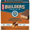 CLIF Builders - Chocolate Peanut Butter Flavor - Protein Bars - Gluten-Free - Non-GMO - Low Glycemic - 20g Protein - 2.4 oz. (6 Pack)