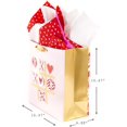 thumbnail image 3 of FFIY Sac Cadeau Signature Grand Format avec Mouchoirs (Tic Tac XOXO) Tic Tac XOXO, 3 of 6