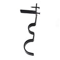 thumbnail image 4 of Fall Decorations 2 Pairs Curtain Rod Brackets Set Double Curtain Rod Holders Easy No Drilling Tap Right Into Window Frame For Rods Window Bedroom Decoration Adjustable Curtain Rod Brackets, 4 of 7